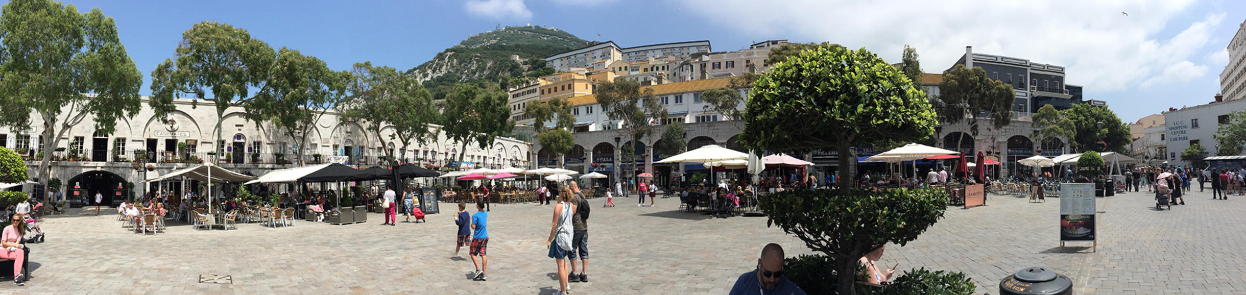 Photo of Casemate's Square in Gibraltar during the day time
