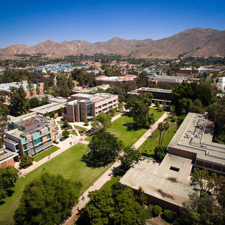 Aerial Picture of UCR campus