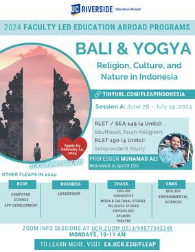 Bali & Yogya: Religion, Culture, and Nature in Indonesia